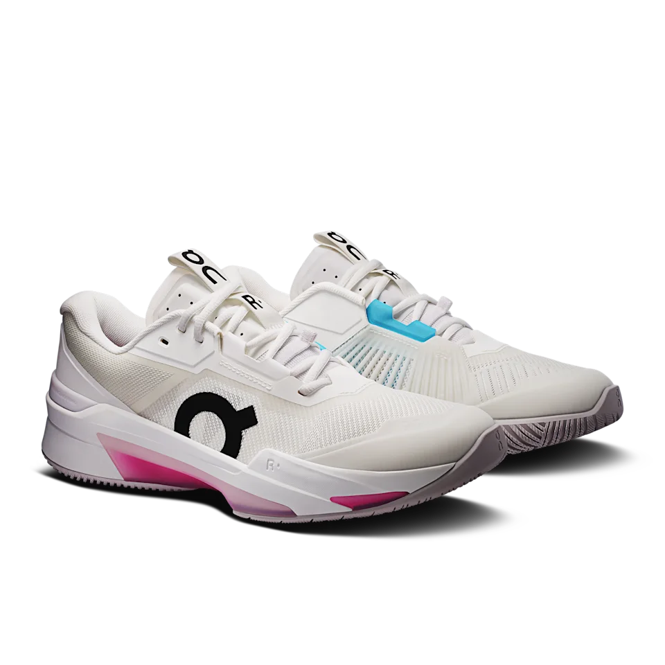 On THE ROGER Pro Fire White & Pink Masculino