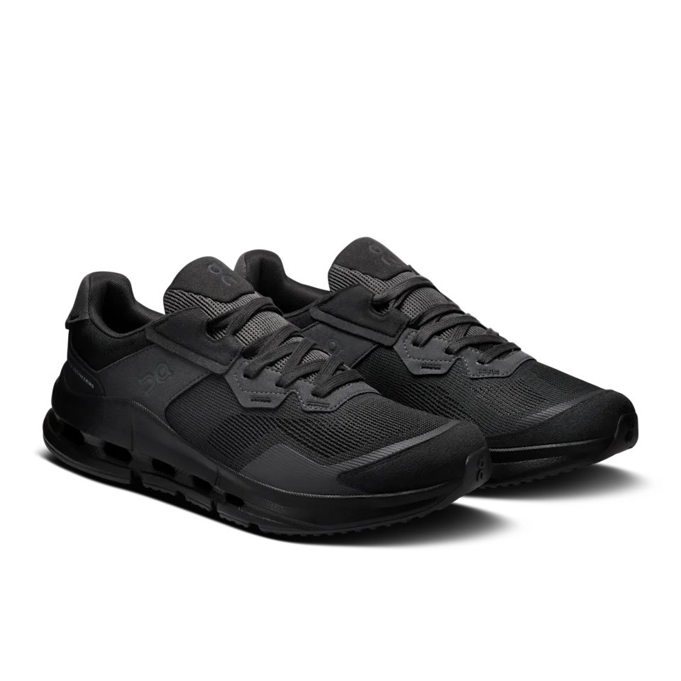 On Cloudnova Rift Black & Black Masculino