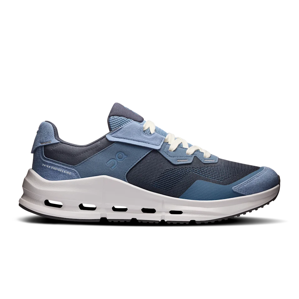 On Cloudnova Rift Steel & Navy Masculino – Uso diário, exploração urbana