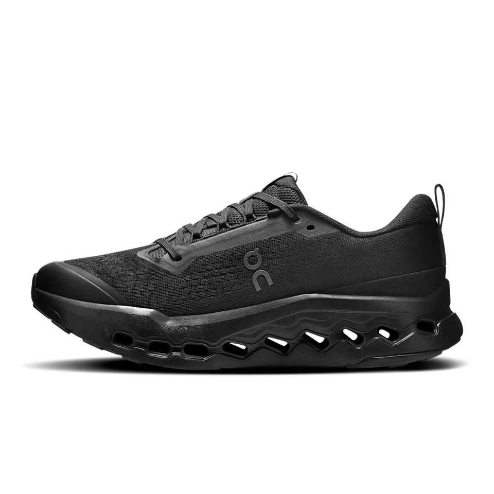 On Cloudsurfer Trail 2 Black & Eclipse Masculino