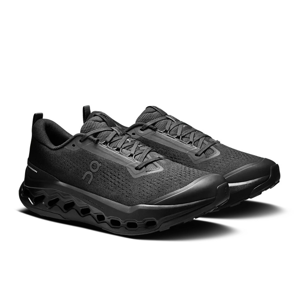 On Cloudsurfer Trail 2 Black & Eclipse Masculino