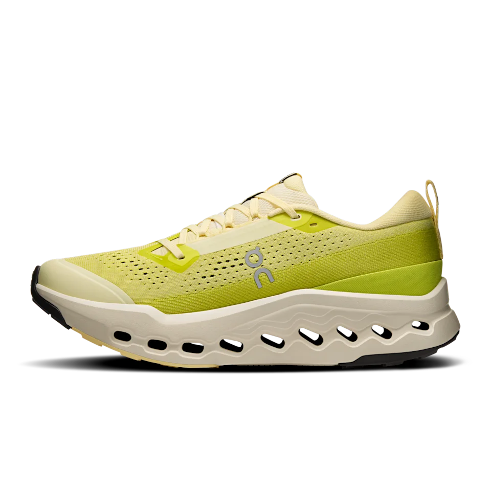 On Cloudsurfer Trail 2 Ivory & Lime Masculino