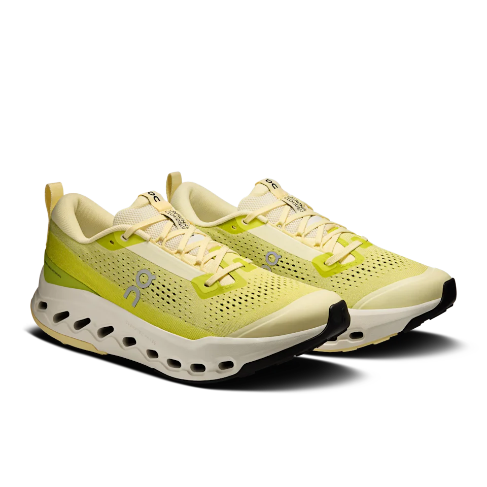 On Cloudsurfer Trail 2 Ivory & Lime Masculino