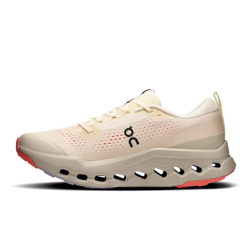 On Cloudsurfer Trail 2 Ivory & Ghost Masculino