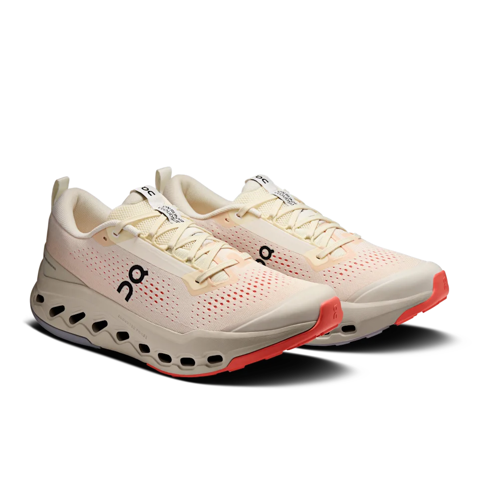 On Cloudsurfer Trail 2 Ivory & Ghost Masculino