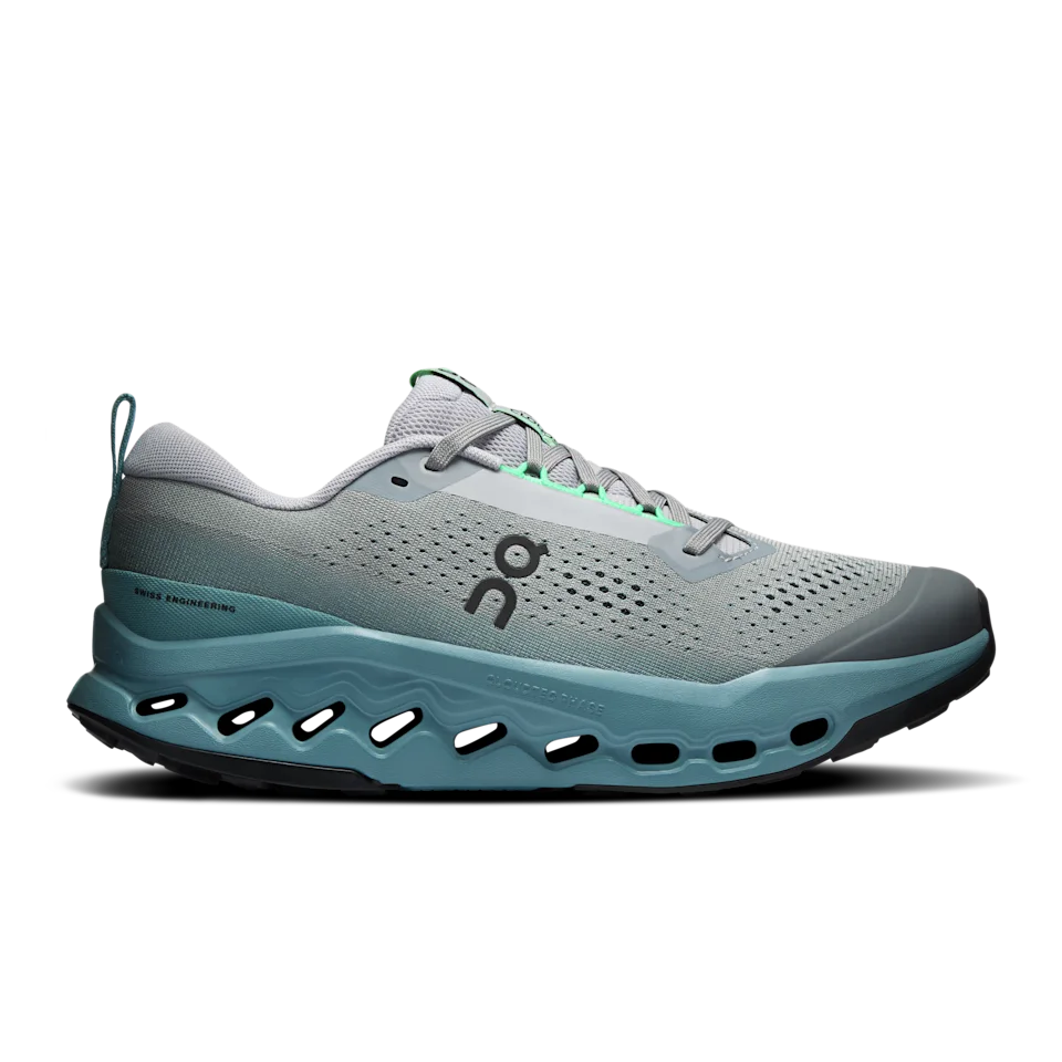 On Cloudsurfer Trail 2 Platinum & Tide Masculino