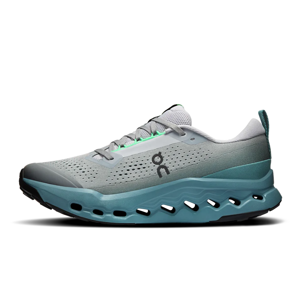 On Cloudsurfer Trail 2 Platinum & Tide Masculino