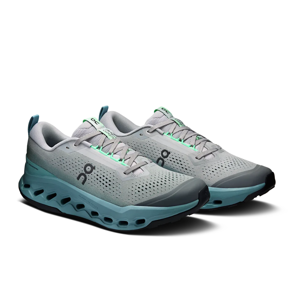 On Cloudsurfer Trail 2 Platinum & Tide Masculino
