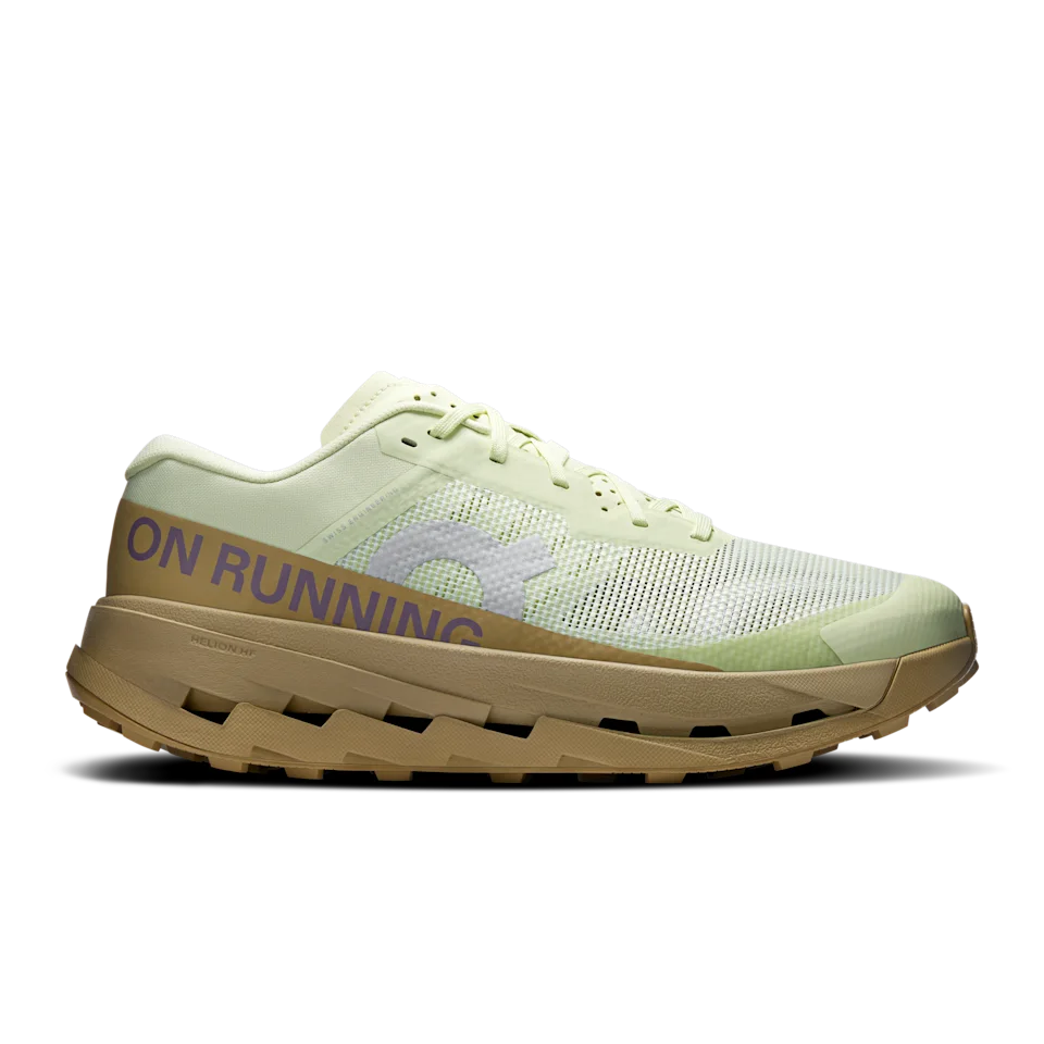 On Cloudultra 3 Linen & Safari Masculino – Corrida de trilha, estabilidade