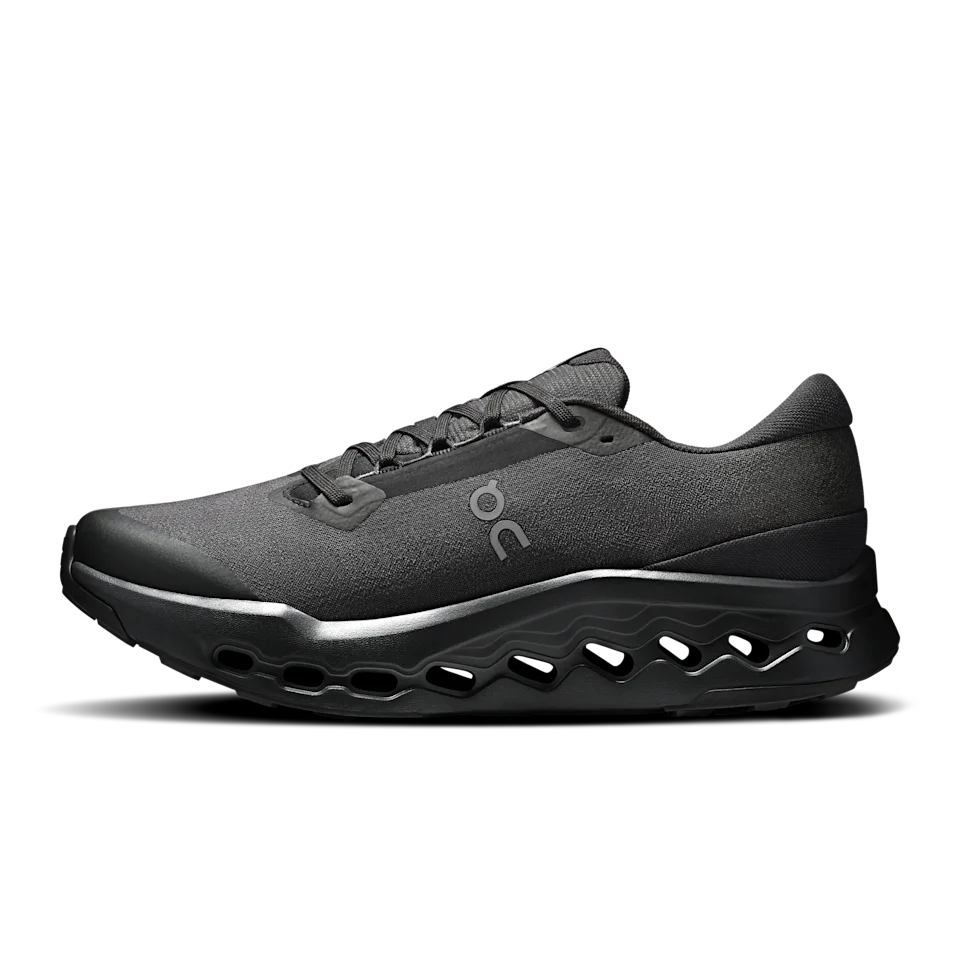 On Cloudsurfer Trail 2 Waterproof Black & Black Masculino