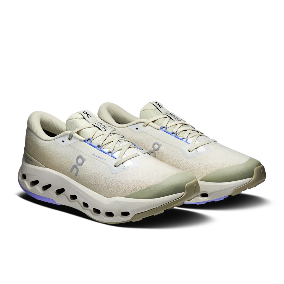 On Cloudsurfer Trail 2 Waterproof Ghost & Chalk Masculino