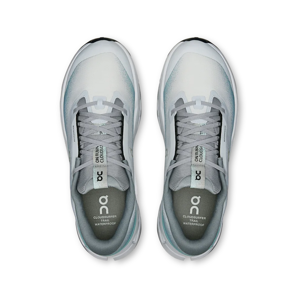 On Cloudsurfer Trail 2 Waterproof Glacier & Tide Masculino