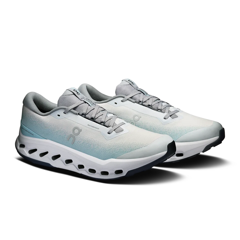 On Cloudsurfer Trail 2 Waterproof Glacier & Tide Masculino