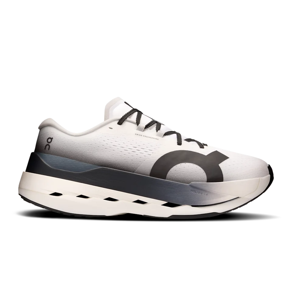 On Cloudboom Max White & Black Masculino