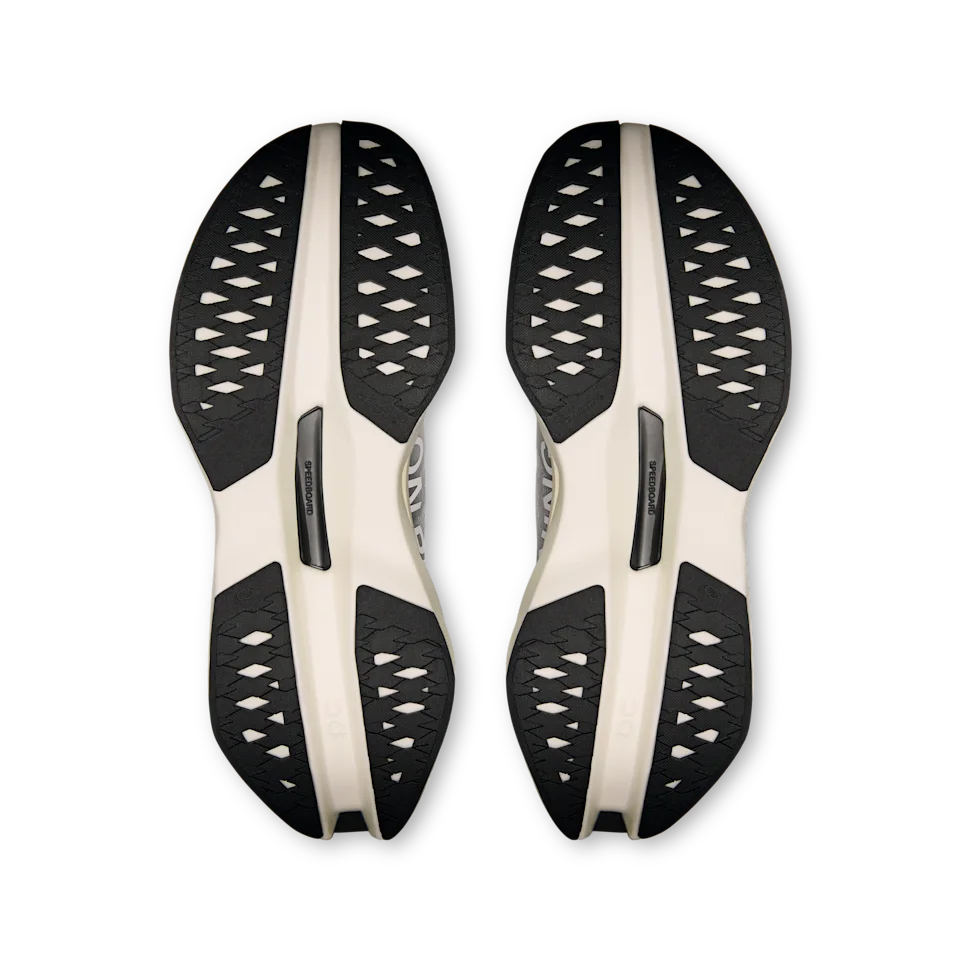 On Cloudboom Max White & Black Masculino