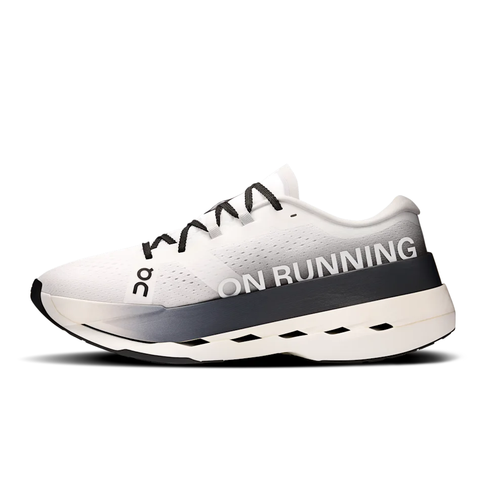 On Cloudboom Max White & Black Masculino