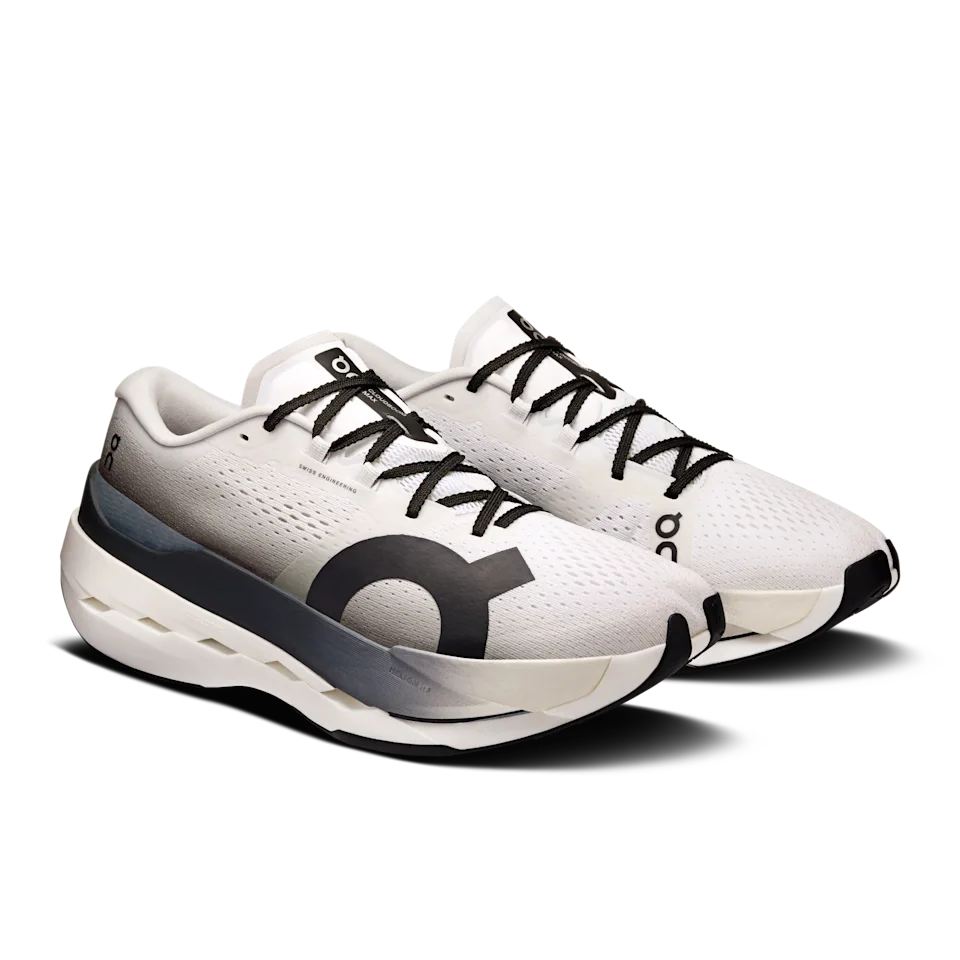 On Cloudboom Max White & Black Masculino
