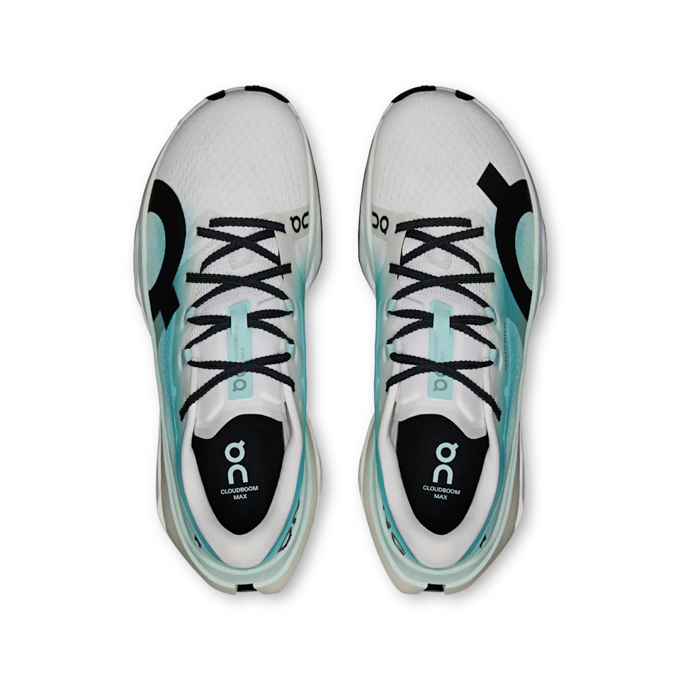 On Cloudboom Max White & Flurry Masculino