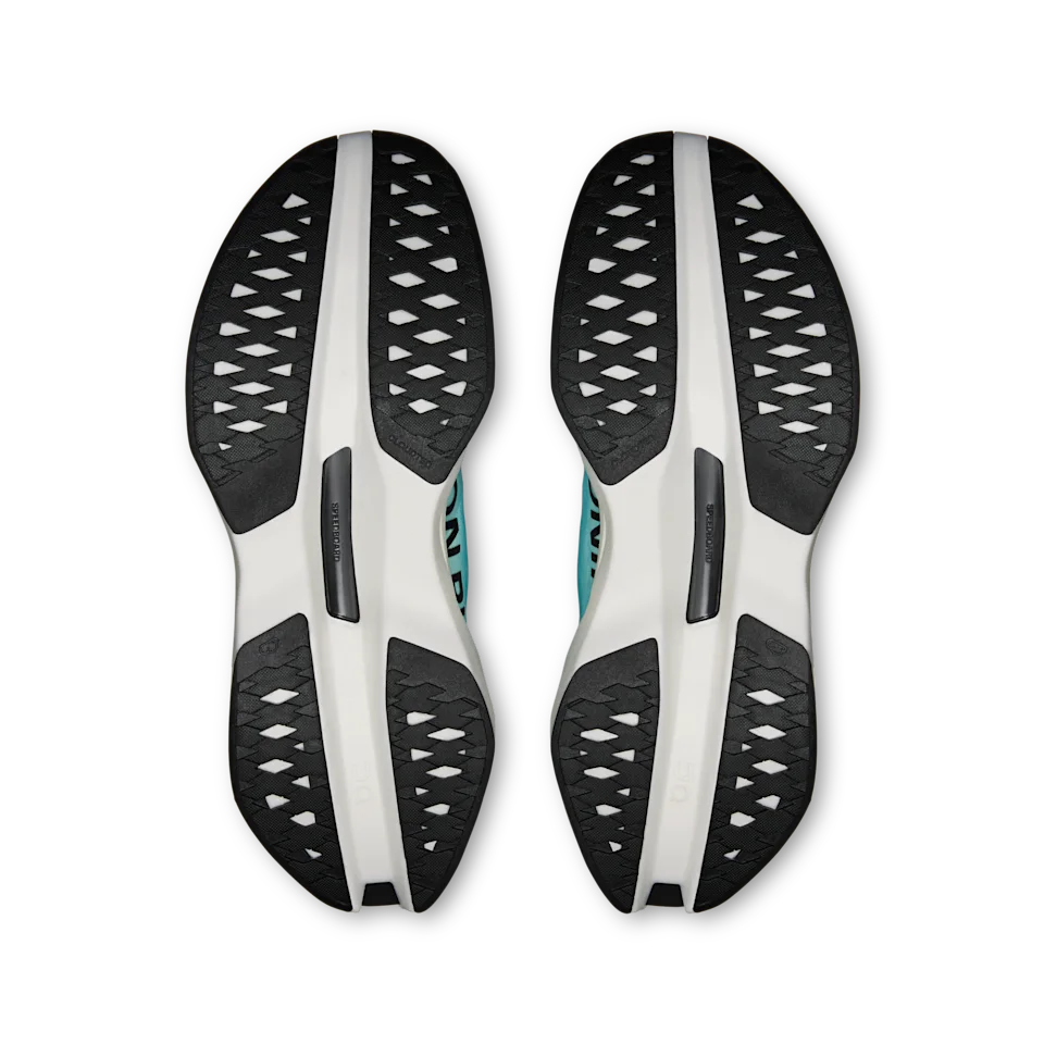 On Cloudboom Max White & Flurry Masculino