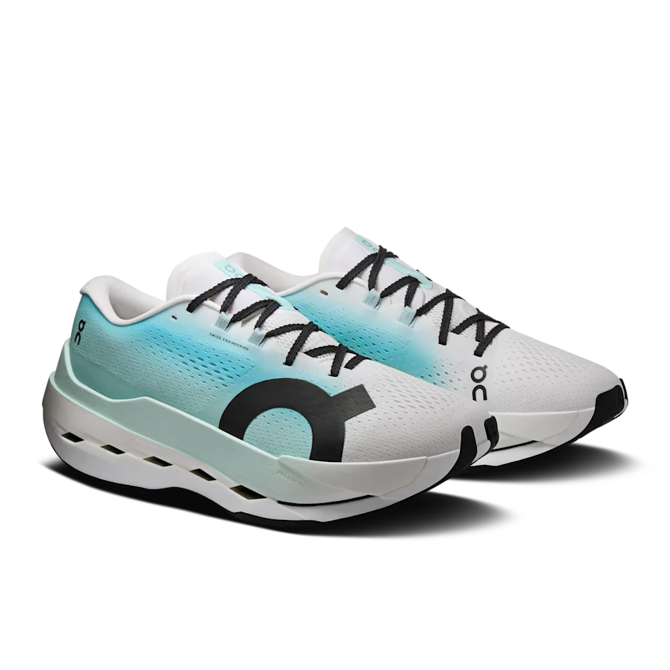 On Cloudboom Max White & Flurry Masculino