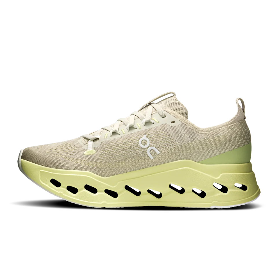 On Cloudsurfer Max Pelican & Limelight Masculino
