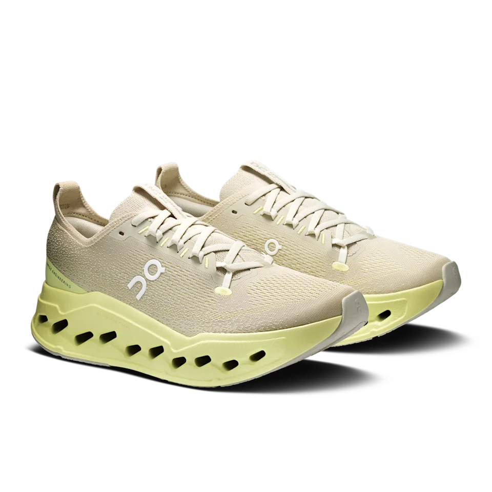 On Cloudsurfer Max Pelican & Limelight Masculino