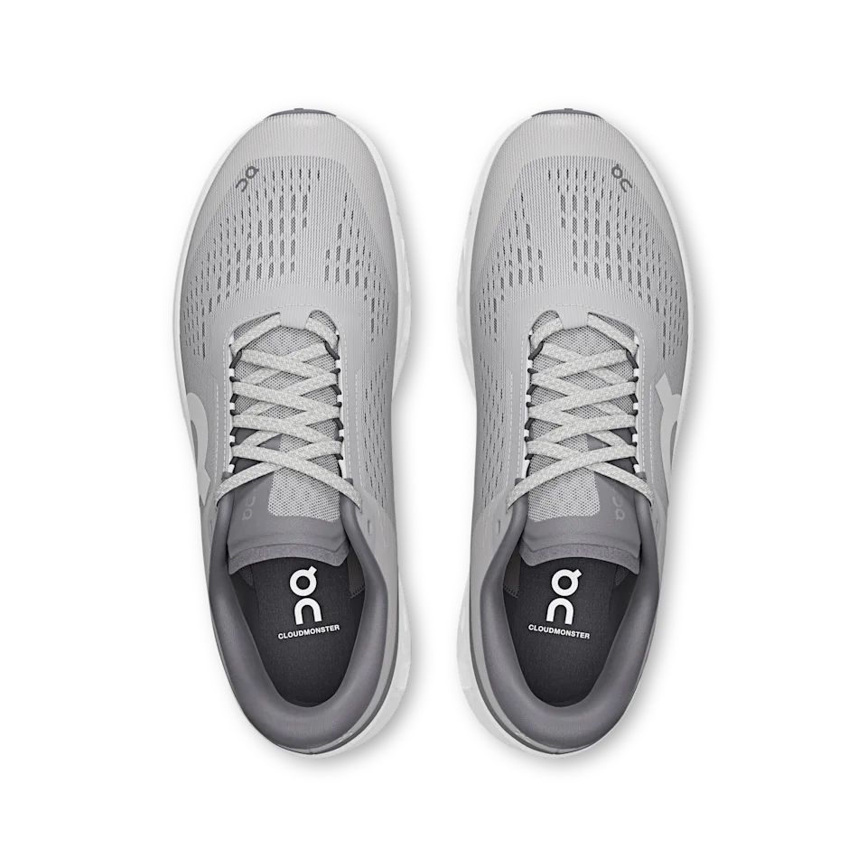 On Cloudmonster 1 White & Glacier Masculino