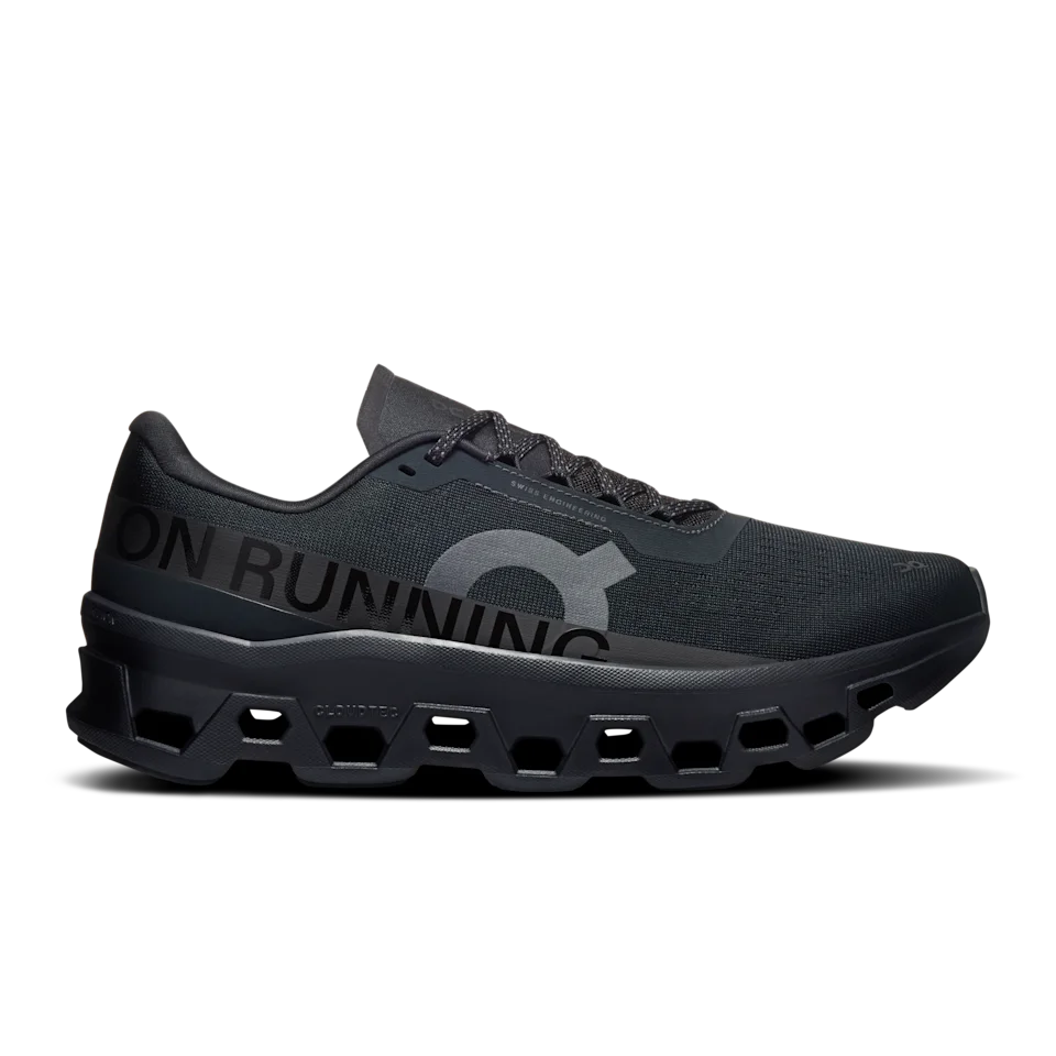 On Cloudmonster 1 Black & Black Masculino
