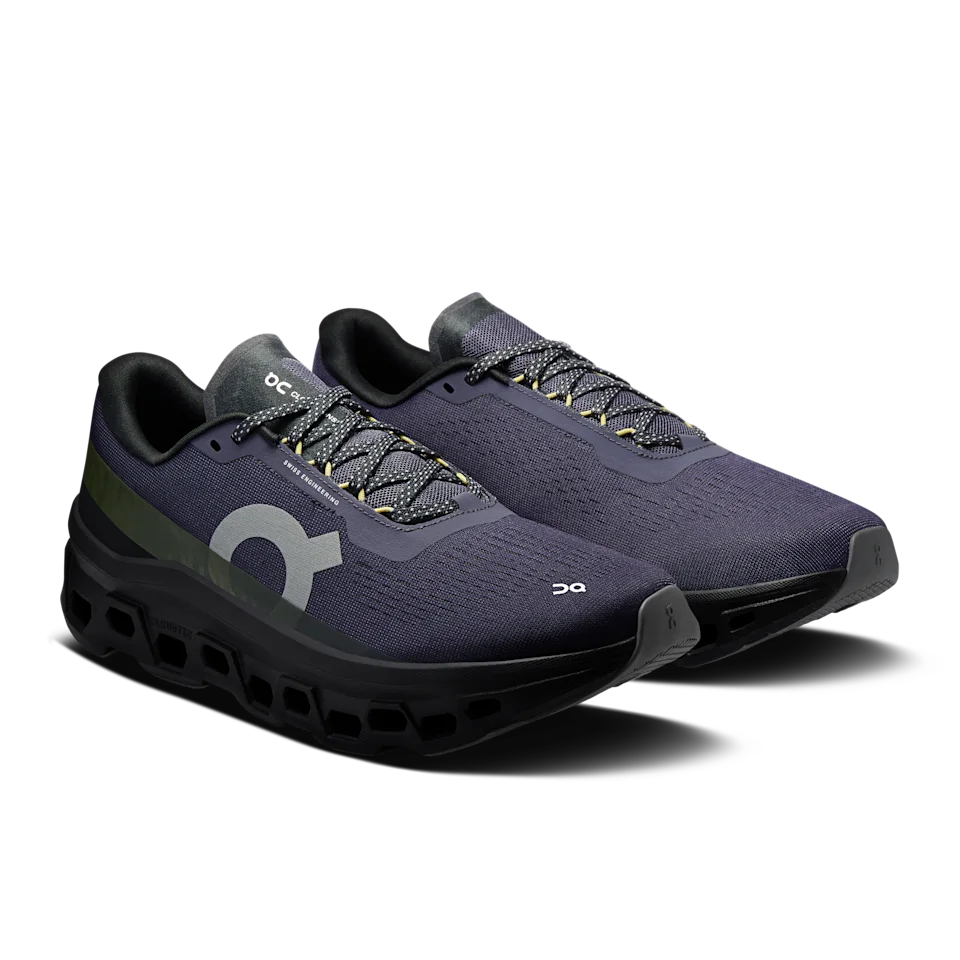 On Cloudmonster 1 Flint & Black Masculino