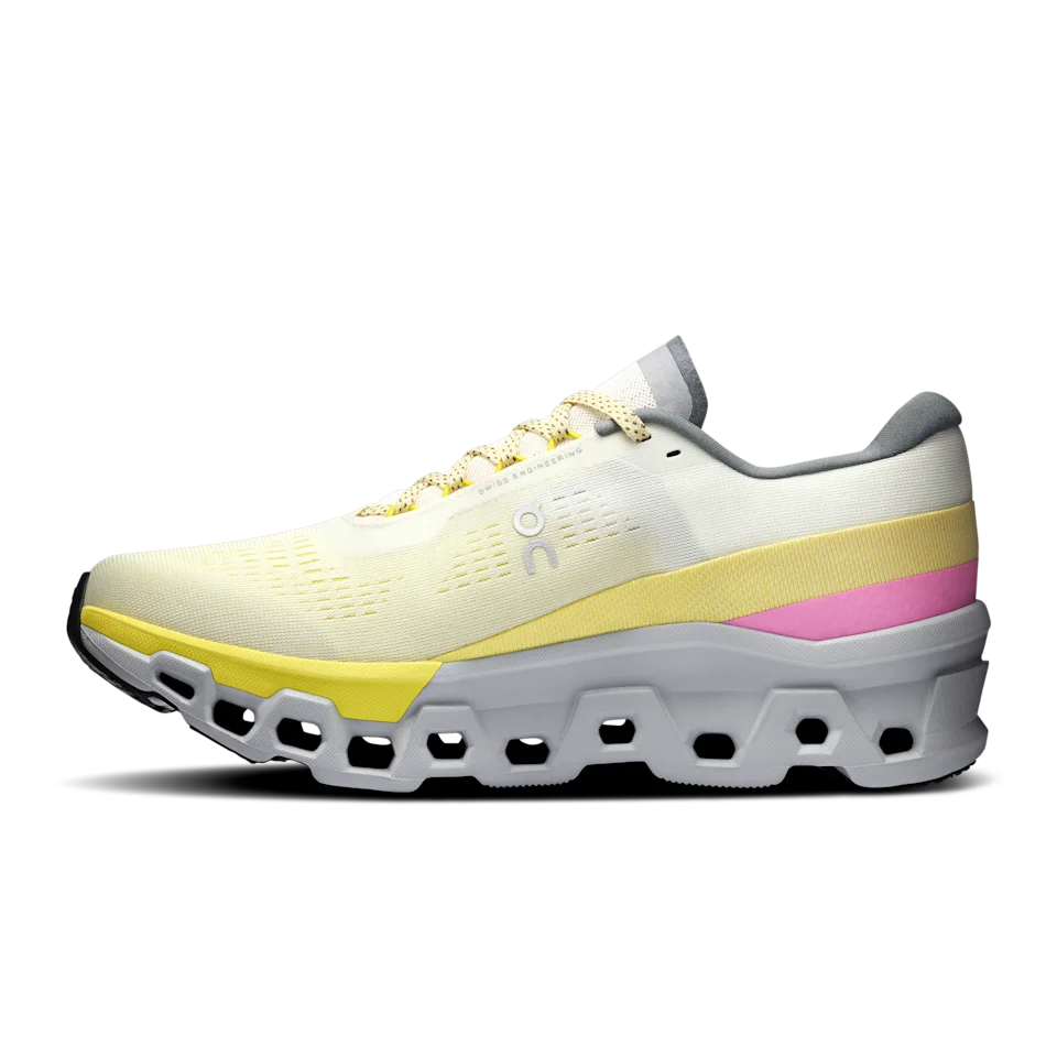 On Cloudmonster 2 Ivory & Lime Masculino