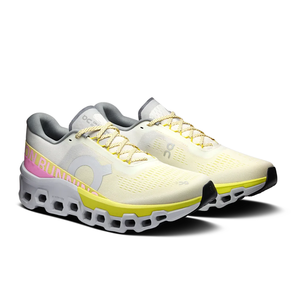 On Cloudmonster 2 Ivory & Lime Masculino