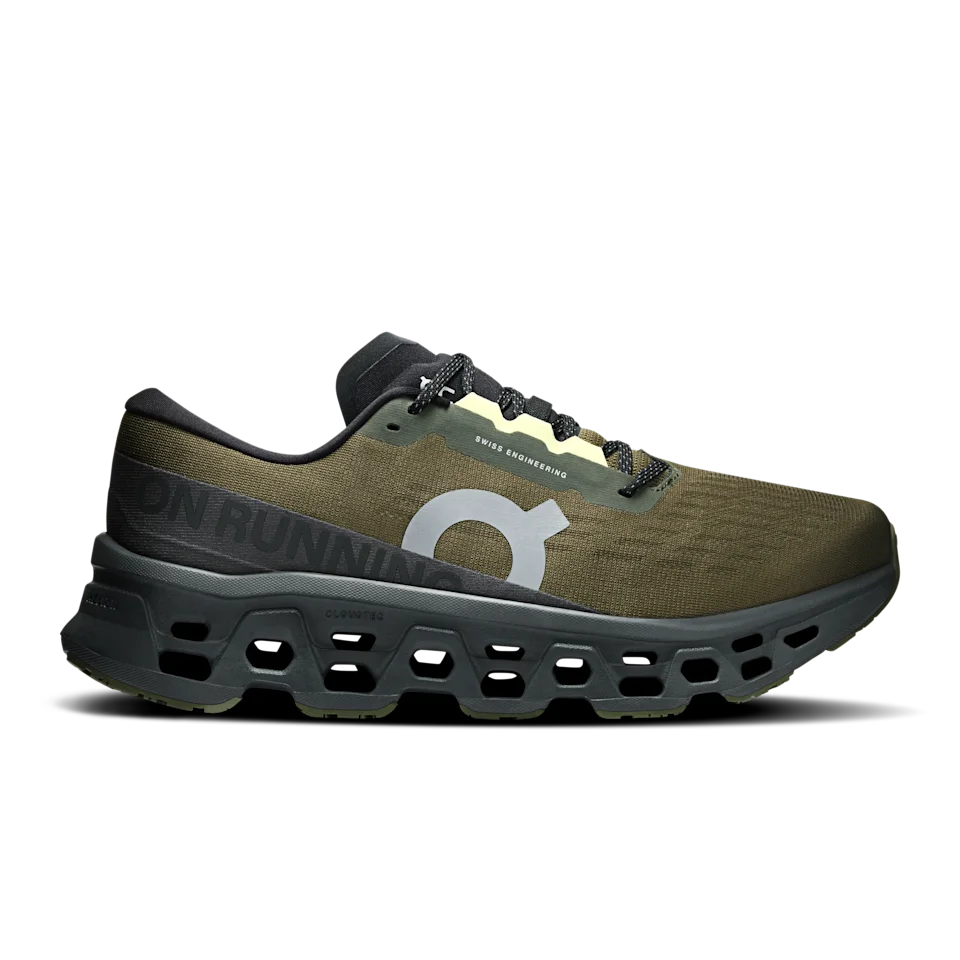 On Cloudmonster 3 Olive & Eclipse Masculino