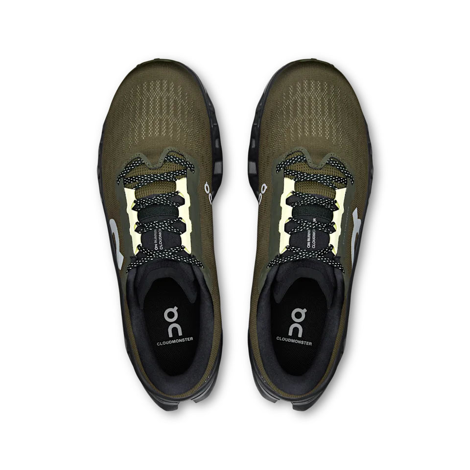 On Cloudmonster 3 Olive & Eclipse Masculino