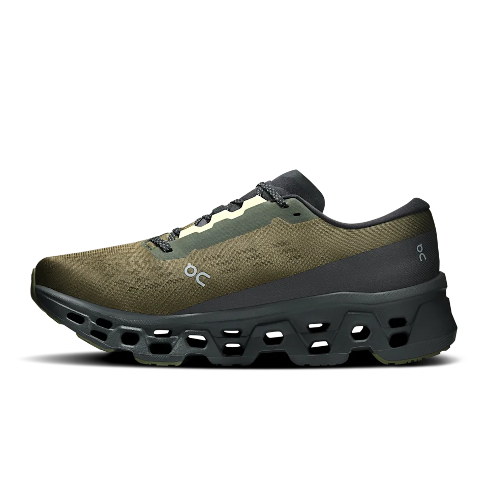 On Cloudmonster 3 Olive & Eclipse Masculino