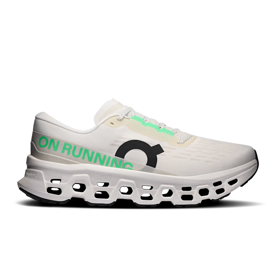 On Cloudmonster 3 Ivory & Ivory Masculino