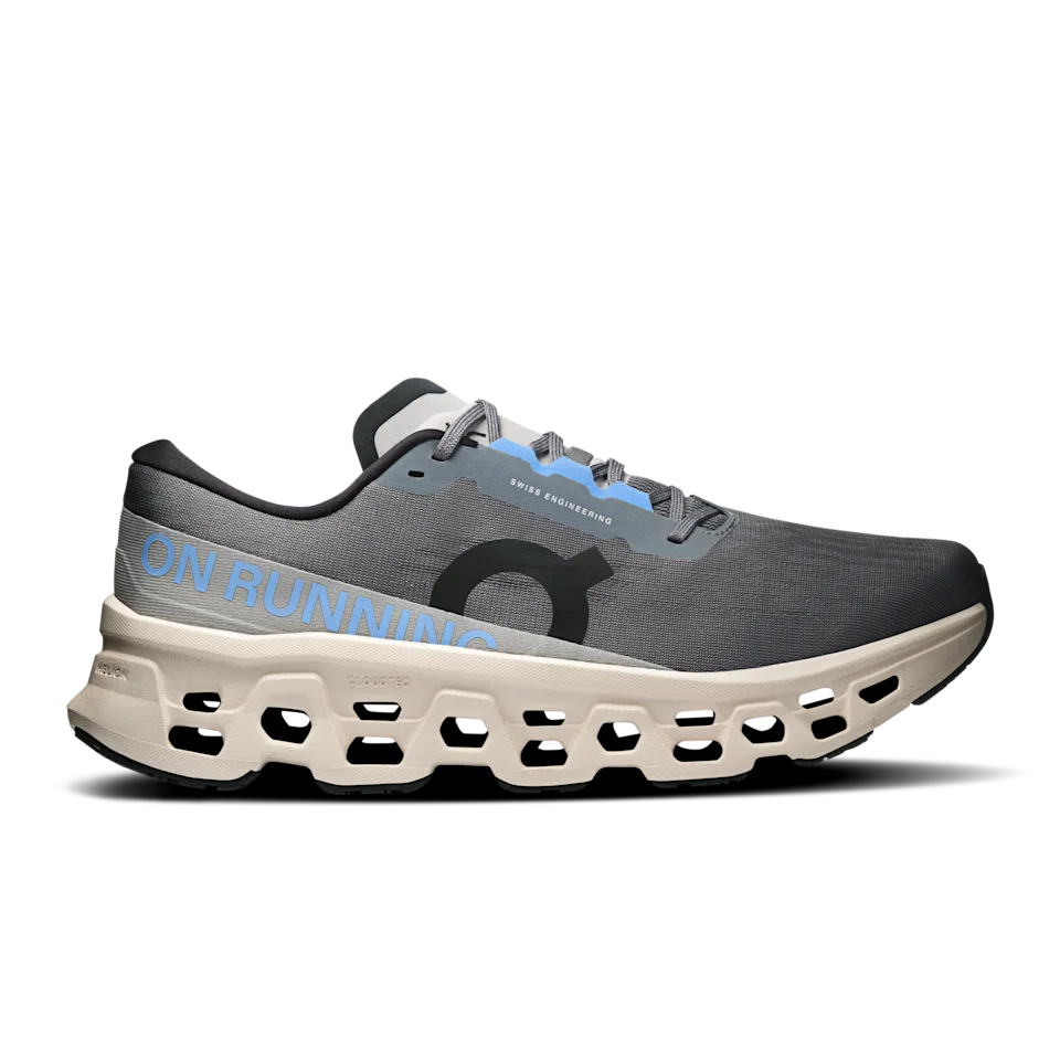 On Cloudmonster 3 Rock & Silver Masculino