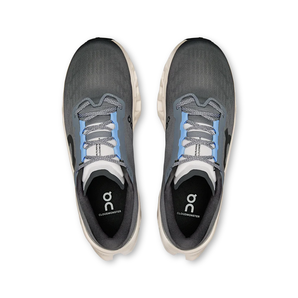 On Cloudmonster 3 Rock & Silver Masculino
