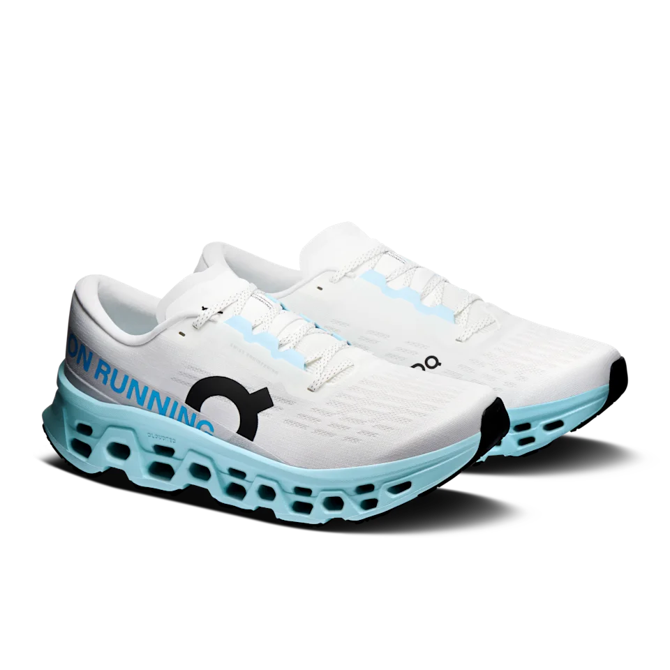 On Cloudmonster 3 Ivory & Topaz Masculino