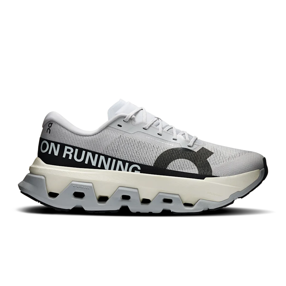On Cloudmonster 3 Hyper Glacier & Black Masculino