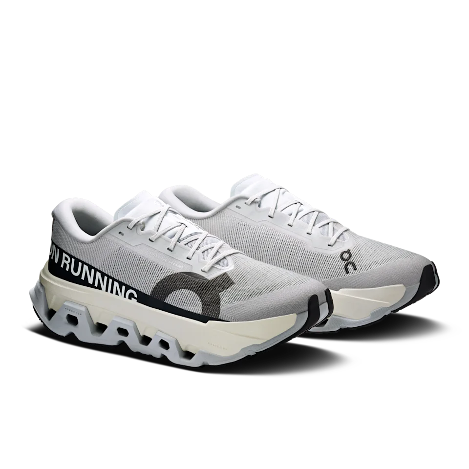 On Cloudmonster 3 Hyper Glacier & Black Masculino