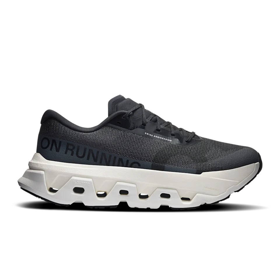 On Cloudmonster 3 Hyper Black & Ivory Masculino – Corridas longas, corridas cronometradas, passadas responsivas