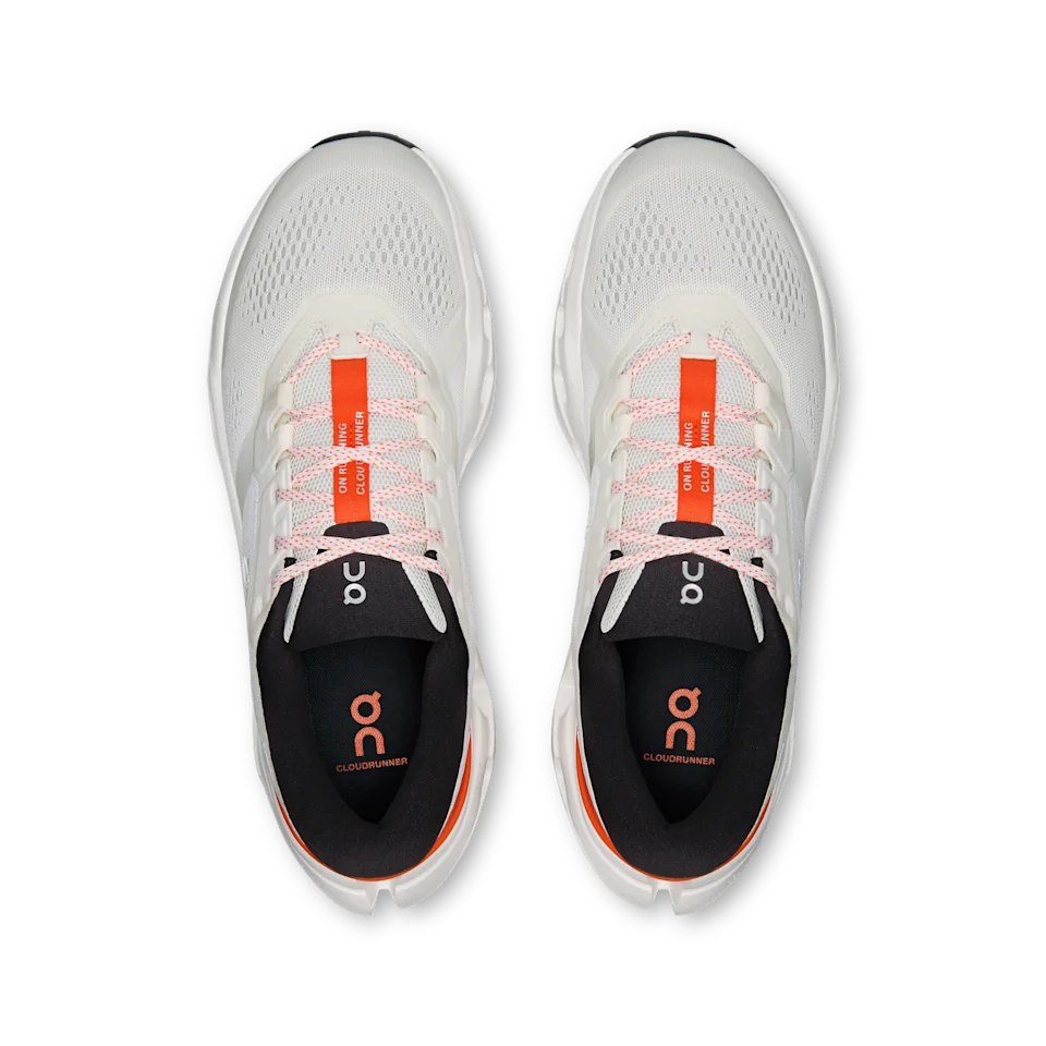 On Cloudrunner 3 Ivory & Flame Masculino