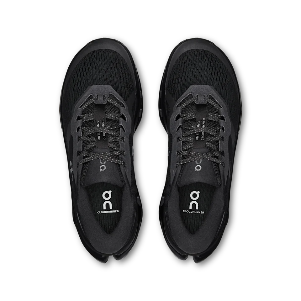 On Cloudrunner 3 Black & Black Masculino