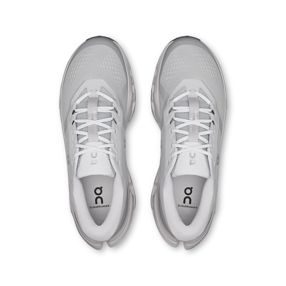 On Cloudrunner 3 Glacier & Alloy Masculino
