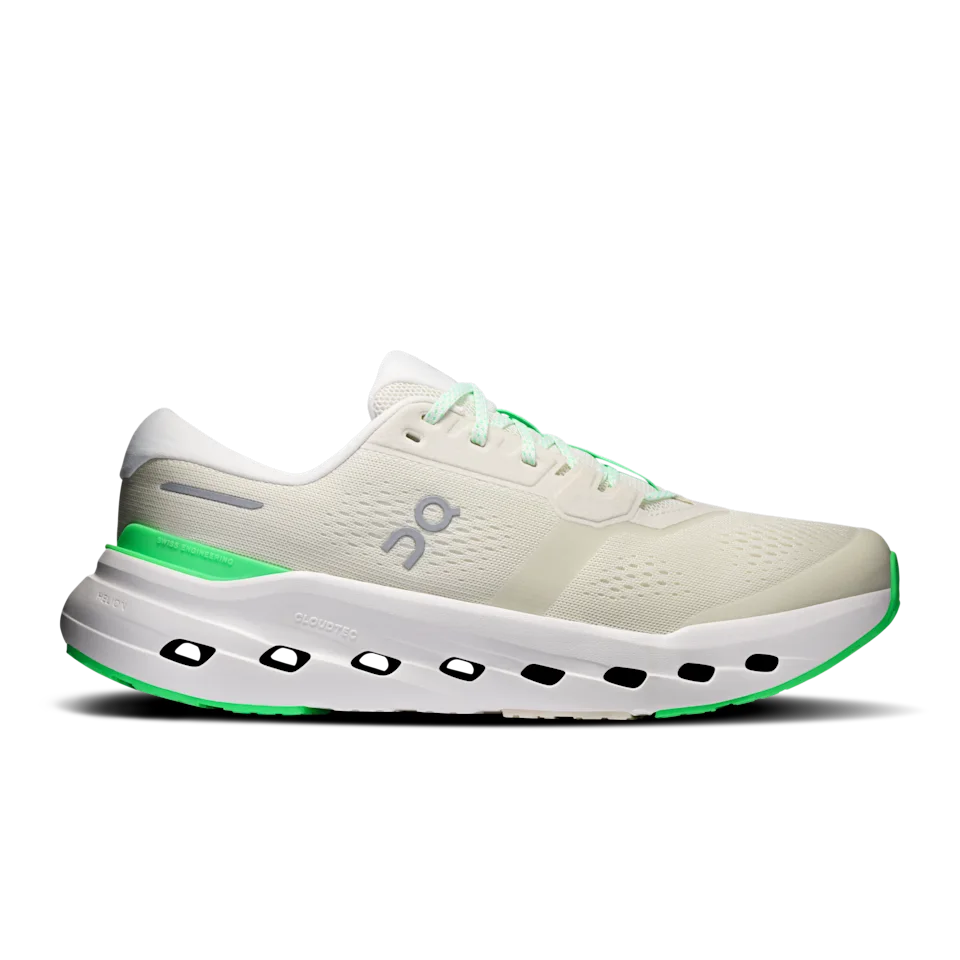 On Cloudrunner 3 Ghost & Verdite Masculino – Corrida no dia a dia, estabilidade