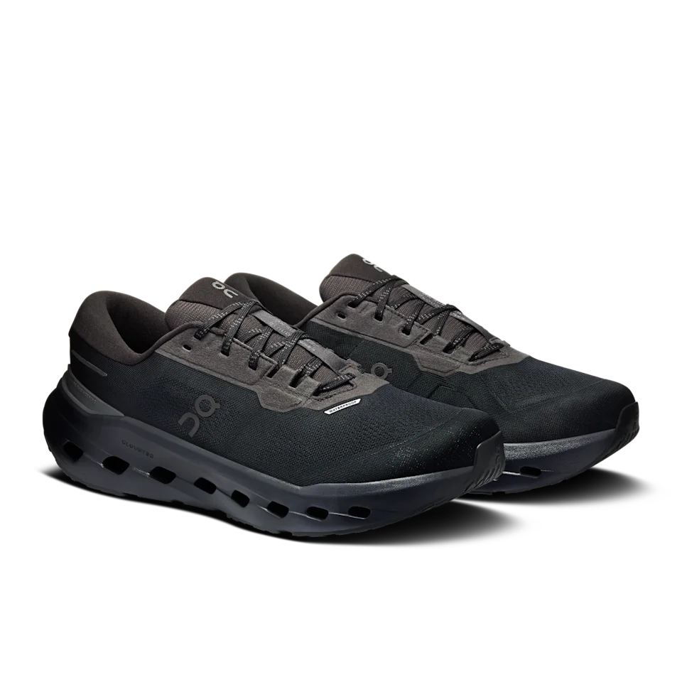 On Cloudrunner 3 Waterproof Black & Black Masculino