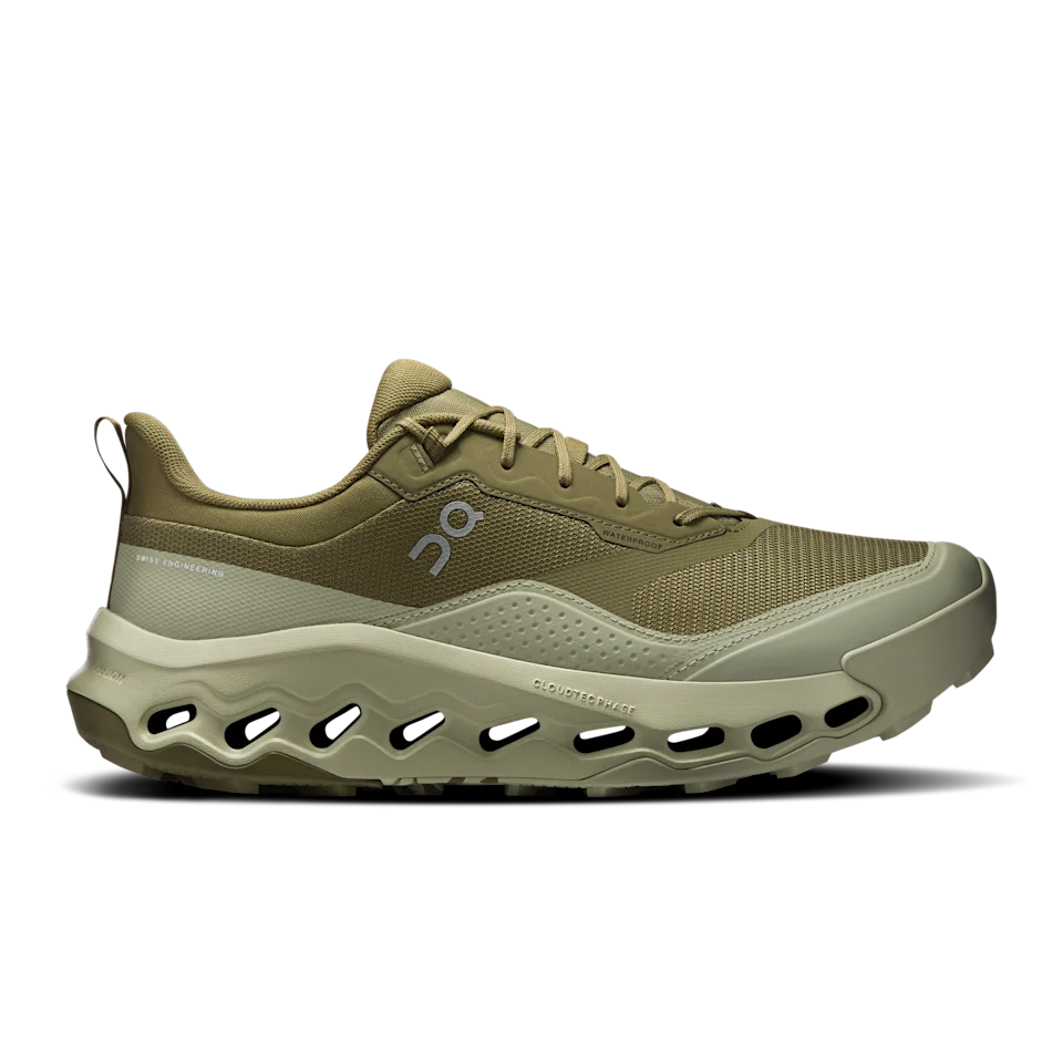 On Cloudhorizon 2 Waterproof Olive & Chalk Masculino – Caminhadas, trilhas, trilha na chuva