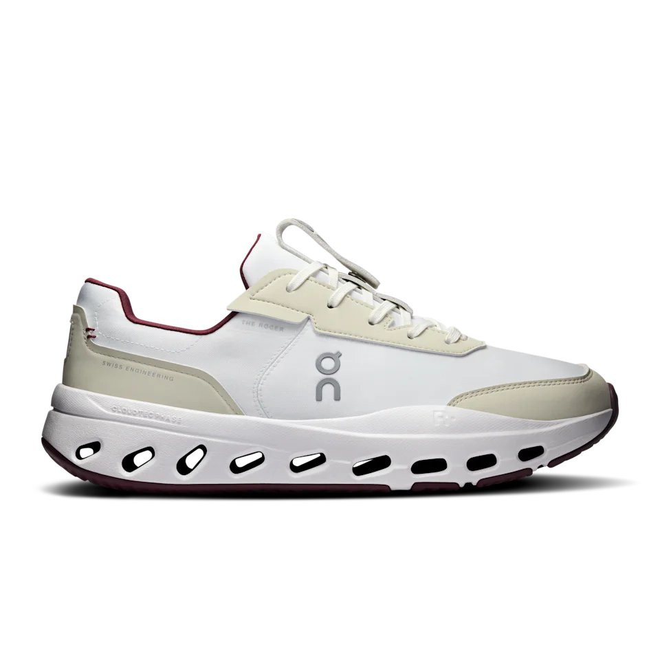 On THE ROGER Wildcard Ivory & Maroon Masculino – Lifestyle, para usar o dia todo