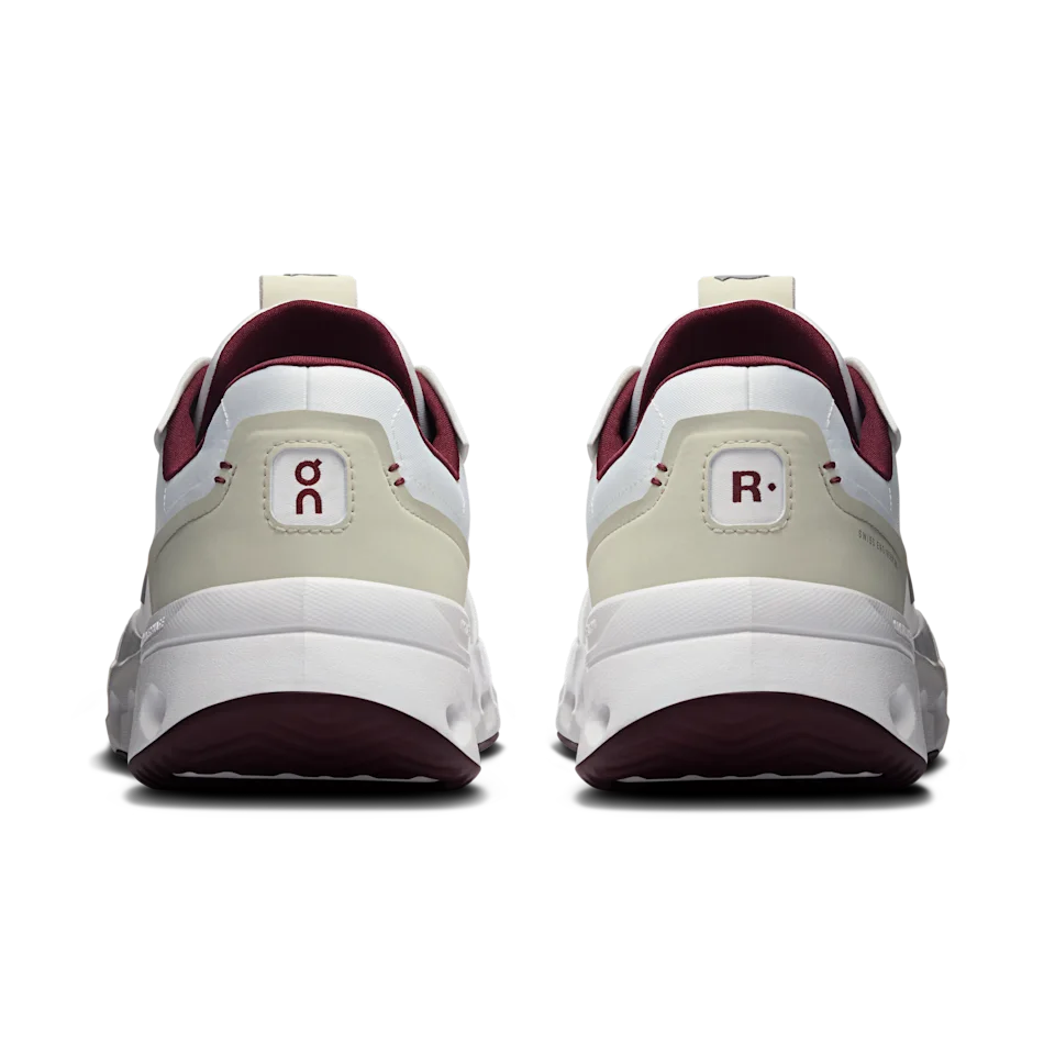 On THE ROGER Wildcard Ivory & Maroon Masculino