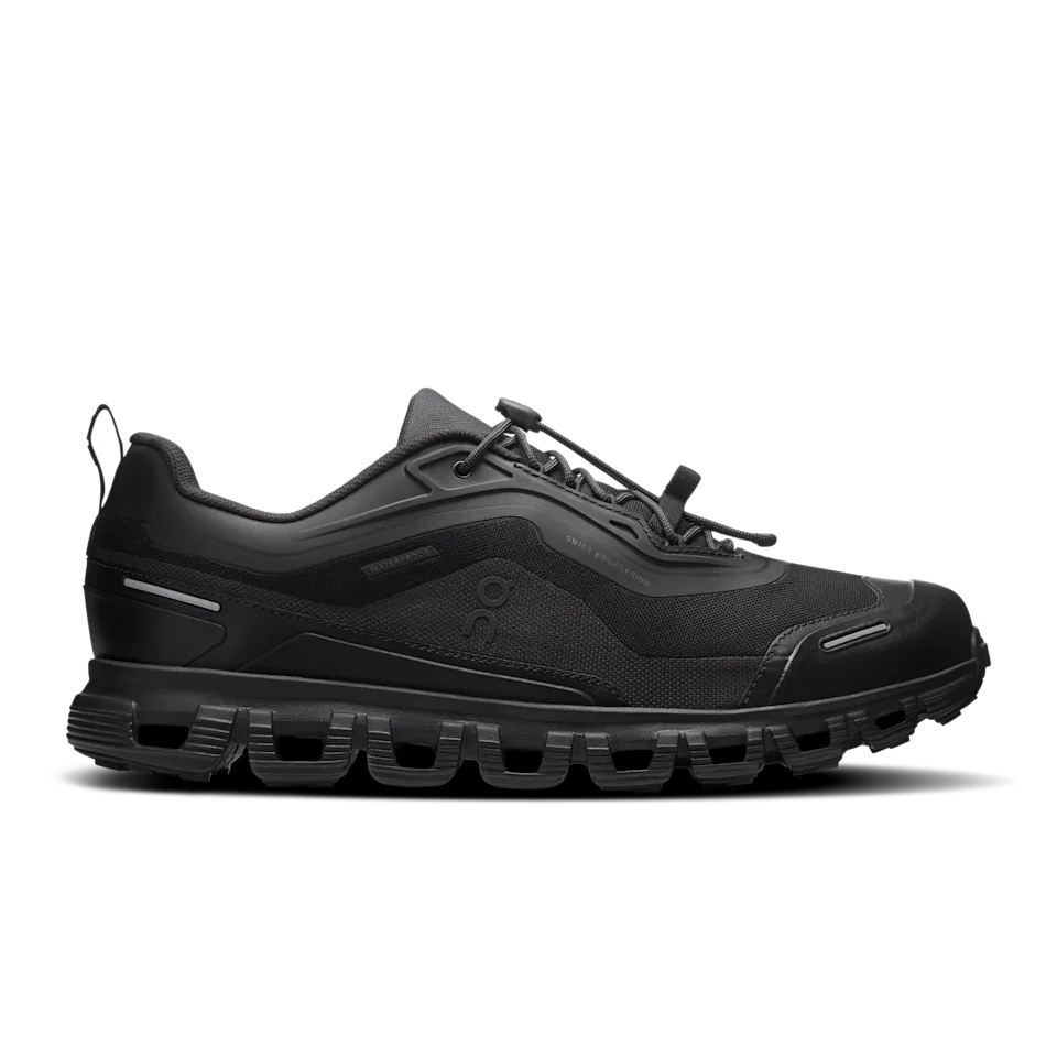 On Cloud 6 Geo Waterproof Black & Black Masculino